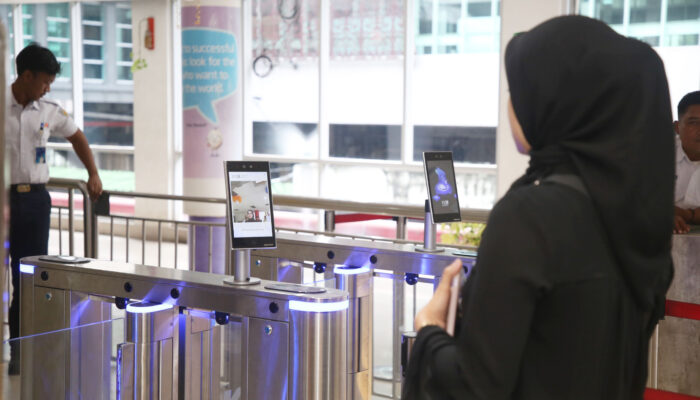 KAI Divre I Sumut Dukung SDGs Dengan Penerapan Face Recognition Boarding Gate