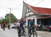 Pjs Bupati Toba dan Forkopimda Gowes Bersama, Pastikan Situasi Kondusif Jelang Pilkada 2024