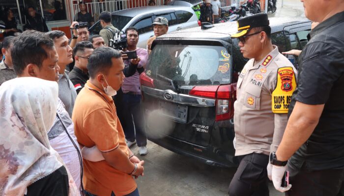 Polisi Berhasil Meringkus Pelaku Penggorok Driver Taxi Online, Motif Terlilit Hutang Karena Judi Online