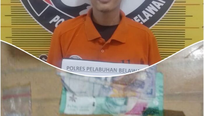Aksi Cepat Sat Narkoba Polres Pelabuhan Belawan, Pengedar Shabu Di Johar Tak Berkutik!