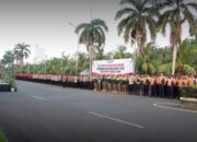 Polres Metro Jakarta Utara Gelar Apel Kesiapan Pengamanan May Day 2025
