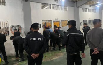 Polres Tanah Karo dan Rutan Kabanjahe Gelar Razia Gabungan