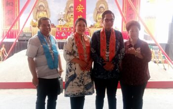 Wali Kota Medan Rico Waas Hadiri Peletakan Batu Pertama Vihara Bhoga Prajna di Medan Area
