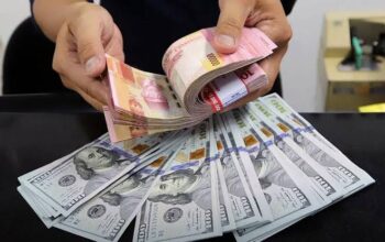 Nilai tukar rupiah terhadap dolar AS