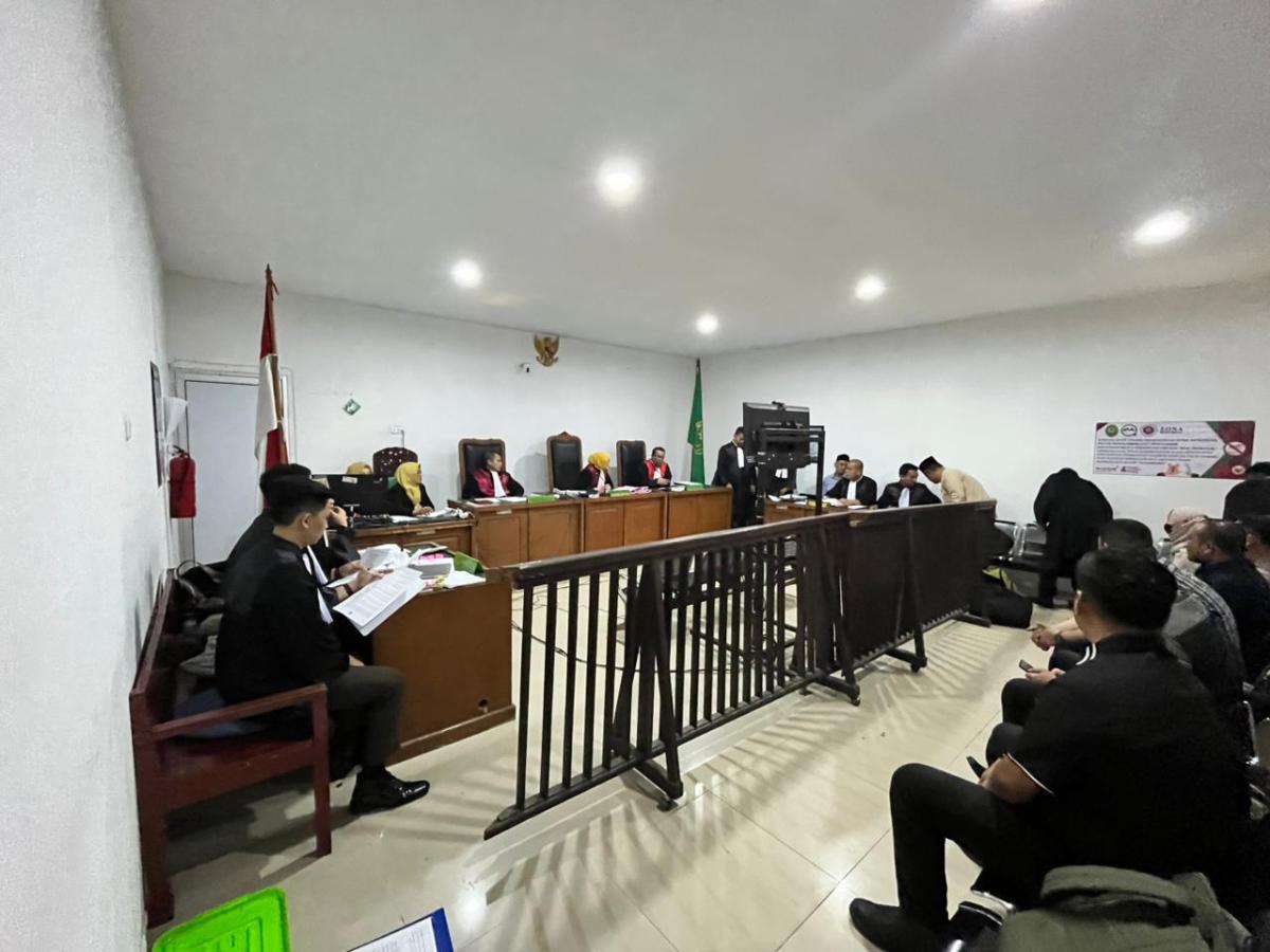 Sidang Tipikor Palembang kasus dugaan korupsi dana hibah KPU Prabumulih