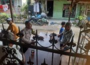 Sambangi Warga di Warung, Bhabinkamtibmas Tanjungbalai Utara Ajak Jaga Kerukunan dan Perangi Judol
