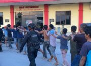 Tim gabungan Polda Sumut mengamankan pelaku premanisme dan pungli di wilayah Belawan