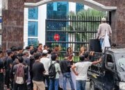 Aksi mahasiswa GUNTUR demo di Kejatisu Medan menuntut transparansi KIP Kuliah