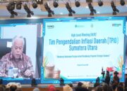 Kajati Sumut menghadiri rapat High Level Meeting TPID Sumatera Utara terkait pengendalian inflasi daerah.