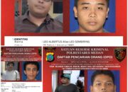foto tiga dpo kasus penganiayaan deli serdang diburu polrestabes medan