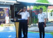 Kakanwil Ditjenpas Sumut Yudi Suseno memimpin Upacara Hari Lahir Pancasila 2026 di Medan