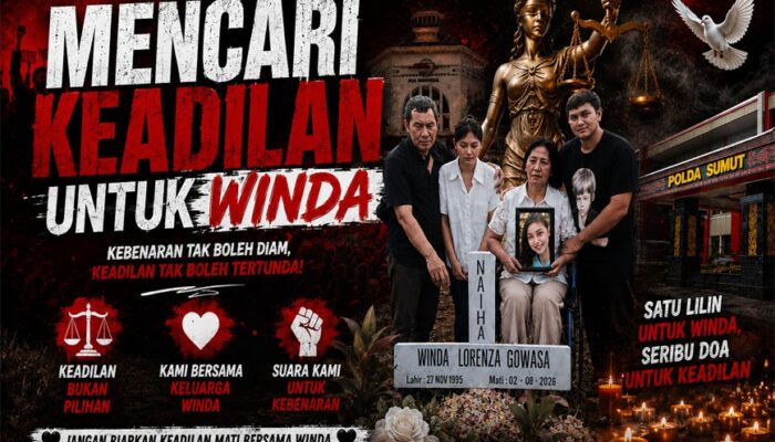 Kematian Winda Lorenza Gowasa Disorot, Keluarga Desak Kasus Diusut Transparan