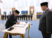 Prabowo Lantik Suahasil Nazara Jadi Menteri Keuangan