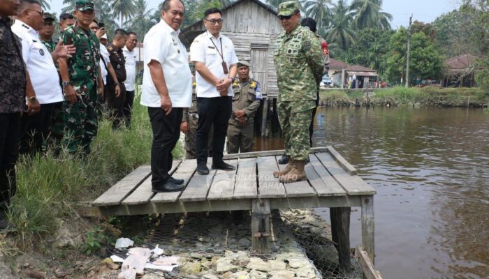 Satgas PRR Tinjau Infrastruktur Terdampak Bencana di Asahan