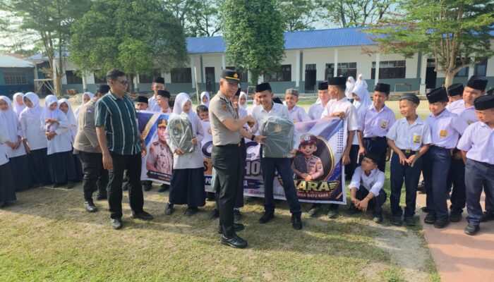 Polres Batu Bara Gelar Police Go To School Serentak di 19 Sekolah