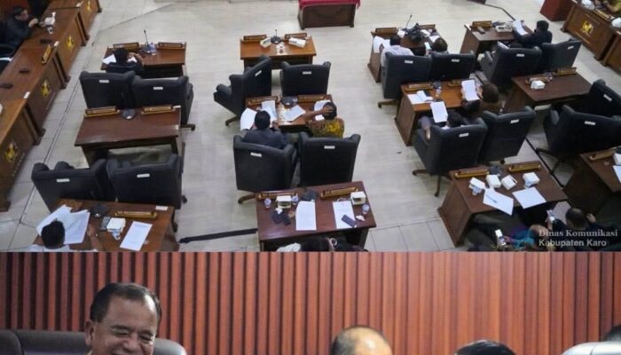 Pendapatan Karo Naik Rp151 Miliar, Bupati Antonius Ginting Sampaikan Perubahan KUA-PPAS 2026