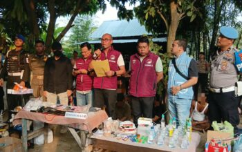 Polda Sumut Gerebek Lokasi Narkoba di Percut Sei Tuan, 37 Orang Diamankan