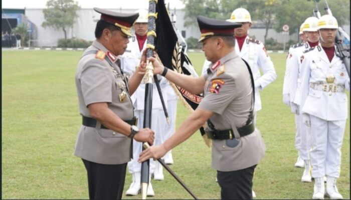 Kapolres Bengkalis Hadiri Pergantian Kapolda Riau, Pataka Jadi Simbol Estafet Kepemimpinan