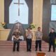 Minggu Kasih di GBKP Simpang Selayang, Kapolsek Medan Tuntungan Ingatkan Bahaya Narkoba