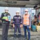 PMT Siaga Dampak Kabut Asap, Pegawai Terminal Belawan dan Kuala Tanjung Dapat Masker